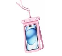 Étui étanche pour écran 6,7" USAMS IP68 rose