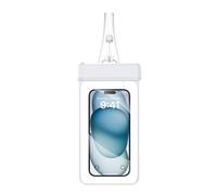 Étui Étanche Pour Téléphone Portable - Étui Universel | Sac Sec Pour Écran Tactile | Coque De Téléphone Étanche Pour Natation, Apnée, Surf, Plage, Protection IPX8, Anti-poussière, Matériau TPU, Noir C