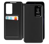 Etui Fenêtre pour Samsung Galaxy S23 avec Clapet Porte-Carte Noir