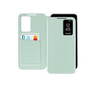 Avizar Étui Fenêtre Samsung Galaxy S23 Clapet Porte-Carte Vert pâle