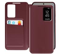 Avizar Étui Fenêtre pour Samsung Galaxy S25 Plus avec Clapet Porte-Carte