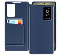 Avizar Étui Fenêtre pour Samsung Galaxy S25 Ultra avec Clapet Porte-Carte