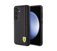 Etui Ferrari Carbon Line, noir - Galaxy S24