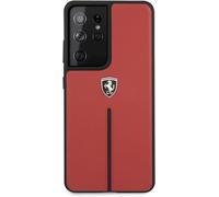 Étui Ferrari Compatible Avec Samsung Galaxy S21 Ultra