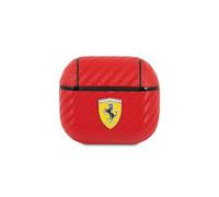 Étui Ferrari PU Carbon On Track pour AirPods 3 Rouge - FESA3CARE