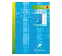 Etui feuillets mobiles de 100 pages A4 21 x 29,7 cm Bleu