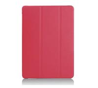 Étui Fin Compatible avec Samsung Galaxy Tab S2 9,7" T810/T815/T813/T819 léger à Trois Volets Support de Protection, Fonction Veille/réveil Automatique(Red)