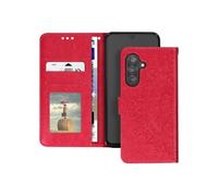 Etui Fleurs Mandala pour Samsung Galaxy A26 Portefeuille Dragonne Fuchsia