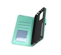 Etui Fleurs Mandala pour Xiaomi Redmi Note 13 4G Portefeuille Dragonne Vert