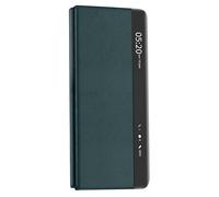 Étui Folio à Fenêtre pour Honor Magic V6 avec Support et Fonction Mise en veille Vert