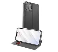 Étui folio avec support MUVIT pour iPhone 14 Plus - Noir