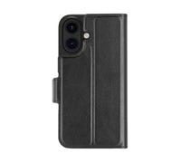 dbramante1928 Étui Folio Oslo Pro iPhone 16 Cuir vegan Emplacement cartes Certifié GRS Noir