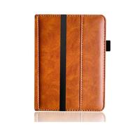 Étui Folio en Cuir Compatible avec InkBOOK Classic 2 6 Pouces la liseuse, Coque de Protection légère(Brown)
