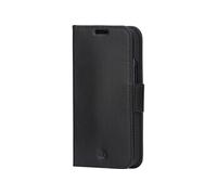Etui Folio en Cuir pour iPhone 13 Fonction Stand Protection Elégant Pratique Noir