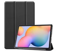 Étui folio eSTUFF HOUSTON pour Samsung Galaxy Tab S9. Face avant en cuir PU noir