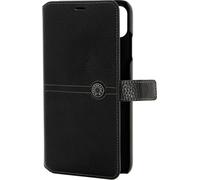 Etui folio Façonnable noir pour iPhone XS