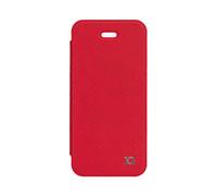 Etui folio flap adour Xqisit rouge iPhone 5 5S SE