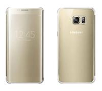 ETUI FOLIO HOUSSE ORIGINE CLEAR VIEW POUR SAMSUNG S6 EDGE PLUS G928 OR GOLD
