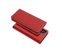 ETUI FOLIO HOUSSE SMART MAGNETIQUE CUIR POUR SAMSUNG A16 4G 5G ROUGE