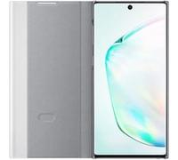 Etui Folio LED View Samsung Argent pour Samsung Galaxy Note 10 Argent G