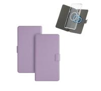 Étui Folio magnétique détachable Compatible avec Boox Palma 2 6,13'' 2024 | Housse légère et fine antichoc 2 en 1 avec mise en veille/réveil automatique, couleur unie(Light Purple)
