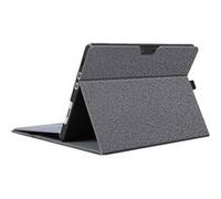 Étui Folio Microsoft Surface Pro 8 Support Stand Ultra-fine Finition Tissu Gris