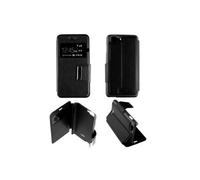 Etui Folio Noir compatible Wiko Kite
