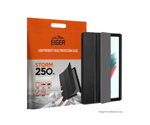 Etui Folio Noir Stand Magnetique Renforcé Classique pour Samsung Galaxy Tab A8 10.5 (2021-2023) - Eiger