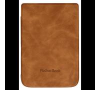 Étui Folio PocketBook WPUC-627-S-LB Marron pour Lecteur e-book 6" (15.2cm), Simili-cuir/Microfibre, 112x164x8mm, Compatible Basic Lux 2 & Touch Lux 4