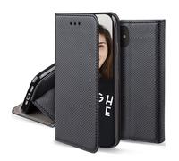 Étui Folio pour Apple iPhone 15 Plus Magnétique Fonction Stand Jaym Noir