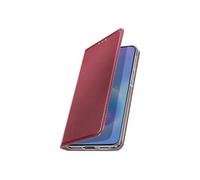 Etui Folio pour Galaxy A57 avec Porte-cartes et Fonction Support Vidéo Bordeaux