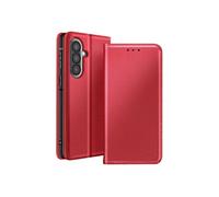 Avizar Étui Folio pour Galaxy A57 avec Portes-cartes et Fonction Stand Rouge