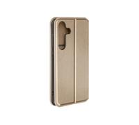 Étui Folio pour Galaxy S24 / S25 avec Porte-cartes et Fonction Support Dorée