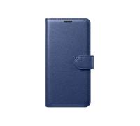 Etui Folio pour Galaxy S25 FE avec Fonction Support et Languette Magnétique Zanaé Bleu nuit
