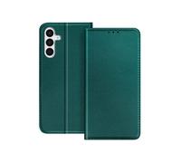 Étui Folio pour Galaxy S25 FE avec Porte-carte et Support Vidéo Vert foncé