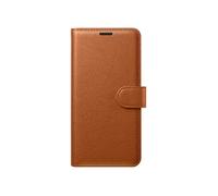 Etui Folio pour Galaxy S26 Ultra avec Fonction Support et Languette Magnétique Zanaé Marron