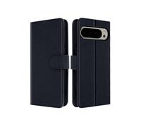 Etui Folio pour Google Pixel 9 Pro XL Série Chesterfield avec Fonction Support Bleu nuit