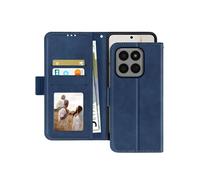 Étui Folio pour Honor 400 Smart avec Porte-cartes Amovible et Fonction Stand Bleu nuit