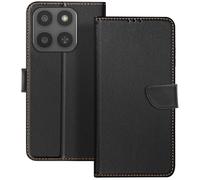 Avizar Étui Folio pour Honor 400 Smart avec Portes-cartes et Fonction Stand Noir