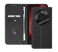 Étui Folio pour Honor Magic 8 Lite Série Chesterfield avec Fonction Support Noir