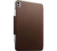 Étui Folio pour iPad Pro 11" (2024 / 2025 - M4 / M5) en Cuir avec Support Nomad Marron Marron G