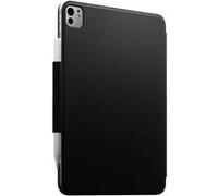 Étui Folio pour iPad Pro 11" (2024 / 2025 - M4 / M5) en Cuir avec Support Nomad Noir Noir