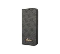 Guess 4G Metal Camera Outline Book Case, Noir - iPhone 14 Plus