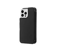 Etui Folio pour iPhone 14 Pro Compatible MagSafe avec Porte-Cartes Noir