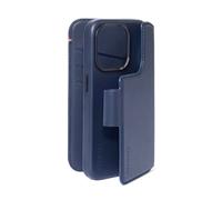 Étui Folio pour iPhone 15 Plus MagSafe avec Coque Détachable et Porte-cartes Bleu marine