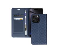 Avizar Étui Folio pour iPhone 16 Pro Max Losange Porte cartes Support Vidéo