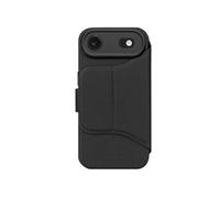 DECODED Coque pour iPhone 17 Pro, Détachable, 2-en-1, Silicone Liquide, Antimicrobien, Compatible avec MagSafe, Magnétique, Protection Caméra, Bouton Camera Control, Anti-Rayures, Noir