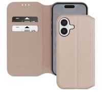 Etui Folio pour iPhone 17 avec Porte-cartes et Fonction Support Dorée