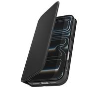 Etui Folio pour iPhone 17 Pro avec Porte-cartes et Fonction Support Noir