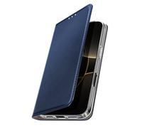Étui Folio pour iPhone 17 Pro avec Porte-cartes et Fonction Support Vidéo Bleu nuit